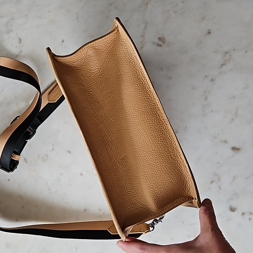 Botkier Tan Trigger Flap Satchel - image 6